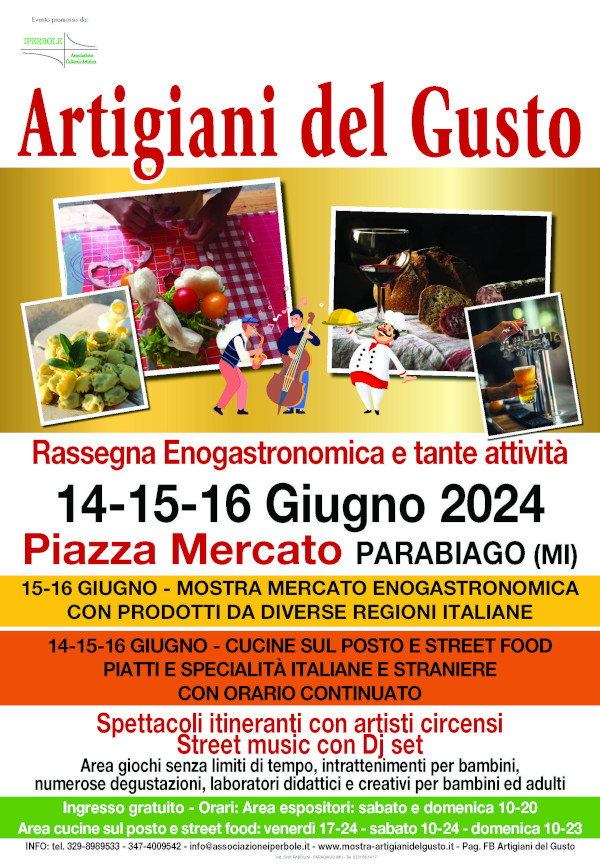 Manifesto_Artigiani_Gusto_Giugno_Parabiago_2024